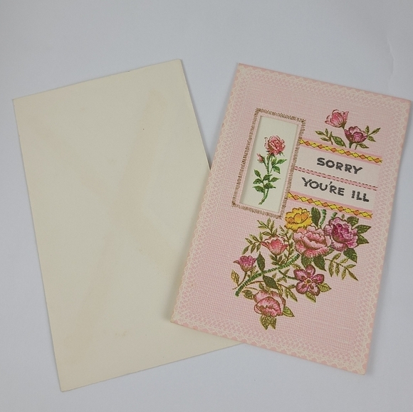 Vintage Greeting Card "Get well Soon" set of 15 - Picture 5 of 11